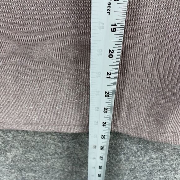 A New Day Top Women L Large Beige Crew Neck Long Sleeve Casual Pullover Comfort - Picture 8 of 9